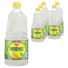 오뚜기 화이트 식초, 1.5L, 6개