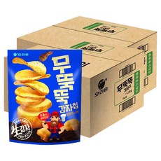 오리온 무뚝뚝감자칩 통후추 소금맛 과자, 60g, 24개