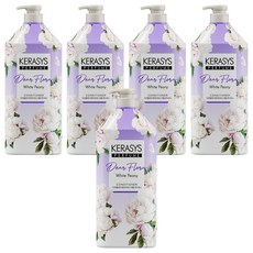 KERASYS Dear Flora 香氛潤髮乳 白牡丹, 1.5L, 5個