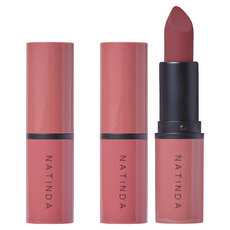 NATINDA 空氣感絲絨唇膏, 親愛的磚紅, 2個, 4.5g