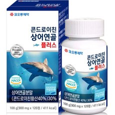 KolonPharm 鯊魚軟骨萃取保健錠, 108g, 1罐