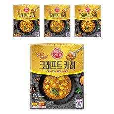 오뚜기 크래프트 카레, 4개, 200g