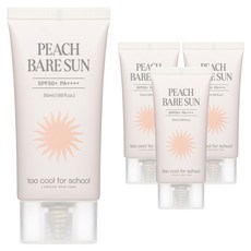 투쿨포스쿨 피치 베어 선 SPF50+ PA++++, 50ml, 4개