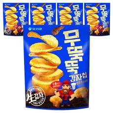 ORION 好麗友 厚切馬鈴薯片 黑胡椒鹽口味 餅乾, 60g, 5個