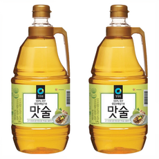 청정원 생강&매실 맛술, 1.8L, 2개
