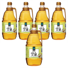 청정원 맛술, 1.8L, 5개