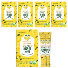 엔자임엔 NFC 100% 유기농 레몬즙 스틱 14포, 20g, 70개