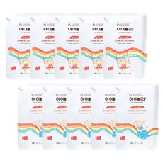 IVLY NATURE 嬰幼兒洗衣精 + 衣物柔軟精組合 蓮花香, 2.4L, 5組