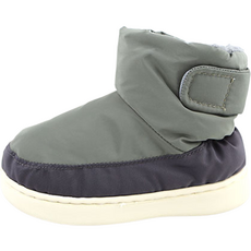 Luluchu 兒童羽絨線條拼色毛靴