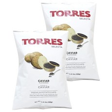 TORRES 魚子醬洋芋片, 125g, 2包