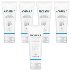 순수연구소 어도러블 여인 헤어팩, 200ml, 5개