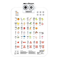 發聲嬰幼兒壁掛圖 Tok Tok Chart： 韓文&數字, 韓文+數字, Learning TokTok