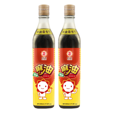 日正食品 特級麻油 麻油雞專用, 500ml, 台灣製造, 2瓶