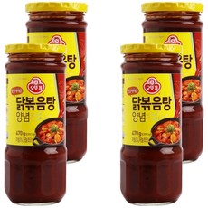 오뚜기 닭볶음탕 양념, 470g, 4개