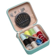Beno 便攜式針線盒16件組, 薄荷綠, 1套