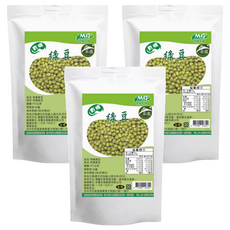 茂格生機 有機綠豆, 450g, 3包