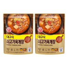 오뚜기 대구식 쇠고기육개장, 500g, 2개