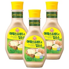오뚜기 야채 샌드위치 스프레드, 245g, 3개