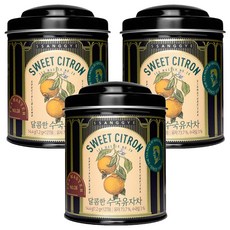 쌍계명차 티 마스터 캔 달콤한 수국유자차, 1.2g, 12개입, 3개