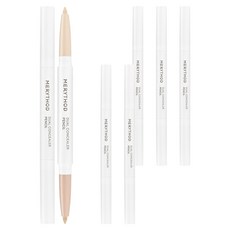 Merry Sod 雙色遮瑕筆, Light&Natural, 6支