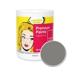 노루페인트 팬톤 멀티 에그쉘광 페인트, 스티플그레이 17-1500, 1L, 1개