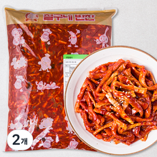 철구네 무말랭이, 4kg, 2개