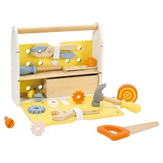 Classic WORLD 客來喜 手提工具箱, 棕色 + 黃色, 1個