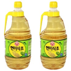 오뚜기 현미식초, 1.8L, 2개