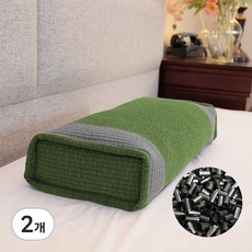 Sarang Yegam 生物晶片方枕, 綠色, 2個