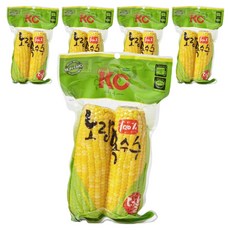 킹오브콘 노랑옥수수 2p, 500g, 5개