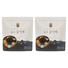 순수해작 순수 김가루, 40g, 2개
