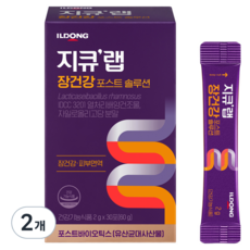지큐랩 일동제약 장건강 포스트 솔루션 30p, 60g, 2개