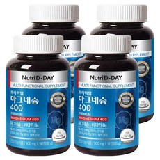 Nutri D-DAY 頂級鎂 400, 4個, 90顆