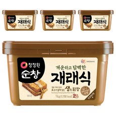 清淨園 Sunchang 傳統大醬, 1kg, 4盒