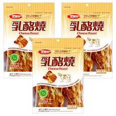 美味田 乳酪燒 碳烤BBQ 特濃乳酪製作 鈣質豐富, 75g, 3包