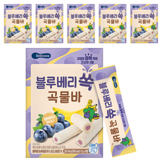 베베쿡 블루베리 쏙 곡물바 8p, 블루베리맛, 40g, 6개