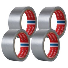 Dada 高黏度強力棉布膠帶 45mm x 20m, 銀色, 4個