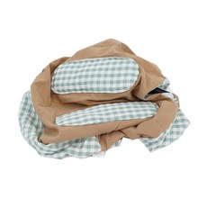 REDPUPPY 狗狗用居家風格寵物階梯套, 格紋米色