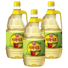 오뚜기 사과식초, 1.8L, 3개