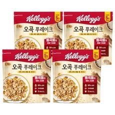 켈로그 오곡 푸레이크 시리얼, 1.2kg, 4개