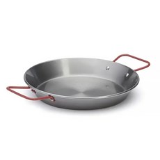 de Buyer 畢耶 Paella雙耳西班牙烤飯鐵鍋, 24cm, 1個
