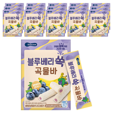 베베쿡 블루베리 쏙 곡물바 5g x 8p, 블루베리맛, 40g, 16개