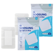 수성 멸균 운드 드레싱, 2개, 6개입