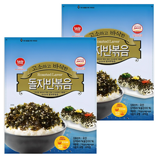 바다모아 김자반 돌자반볶음 업소용, 1kg, 2개