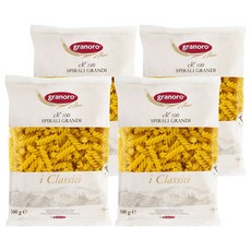 granoro 螺旋麵, 500g, 4個