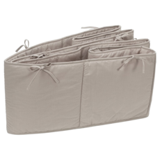 KU.KU Duckbill 酷咕鴨 KUKU PLUS 極簡幾何床欄護墊, 淺茶色, 1個