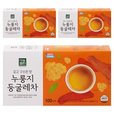 다농원 누룽지 둥굴레차, 1.5g, 100개입, 3개