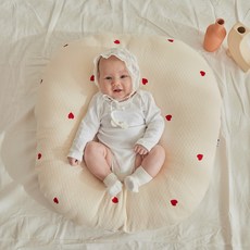 로토토베베 유아용 역류방지쿠션 + 커버 세트, 혼합색상