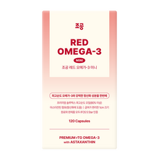 조공 반려동물 rTG 레드 미니 영양제, 120정, 오메가3, 1개