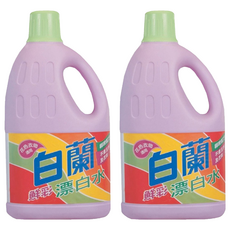 白蘭 鮮彩漂白水 家庭號, 2L, 2瓶